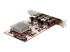 StarTech.com 4-Port USB PCIe Kaart - Bovenkant