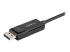 StarTech.com 3ft (1m) USB C to DisplayPort 1.2 Cable 4K 60Hz, Bidirectional DP to USB-C or USB-C to DP Reversible Video Adapter Cable, HBR2/HDR, USB Type C/Thunderbolt 3 Monitor Cable - Close-up