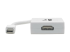 Eaton Tripp Lite Series 6in Mini DisplayPort to HDMI Adpater Converter mDP to HDMI M/F 6" - Rechterkant