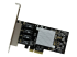 StarTech.com 4 poorts gigabit ethernet netwerkkaart - Voorkant