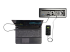 StarTech.com Vergadertafel aansluitdoos met A/V, stroommodules en kabelmanagement  - Bovenkant