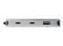 StarTech.com 4 Port USB C Hub w/ 2x USB A & 2x USB C, SuperSpeed 10Gbps USB Type-C 3.1/3.2 Gen 2 Hub, USB Bus Powered, Portable USB-C to USB Adapter Hub, Aluminum, 9.8" (25cm) Cable - Voorkant