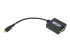 Eaton Tripp Lite Series Micro HDMI to VGA Adapter Converter with Audio Smartphone / Tablet / Ultrabook - Rechte hoek
