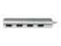 StarTech.com 4 Poorts draagbare compacte USB 3.0 hub met geïntegreerde kabel - Voorkant
