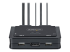 StarTech.com 2-Port Hybrid USB-C DisplayPort Cable KVM Switch, 4K 60Hz, Compact KVM with 6ft/1.8m USB-A/DisplayPort/Audio & 4ft/1.2m USB-C Integrated Host Cables, Bus Powered - Voorkant