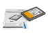 StarTech.com M.2 SSD naar 2,5 inch SATA III-adapter - Linkerhoek