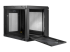 StarTech.com 9U 19" Wandmonteerbaar Netwerk Cabinet, Verstelbare Diepte (16 tot 18cm), 2 Post, Vergrendelbaar & Geventileerde IT Netwerk Switch Rack met Schap/Kooimoeren & Loop Tape (RK9WALM) - Rug