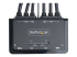 StarTech.com 2-Port Dual-Monitor DisplayPort Cable KVM Switch, 4K 60Hz, Compact KVM with 5ft/1.5m USB-A/DisplayPort/Audio Integrated Cables, Bus Powered - Bovenkant