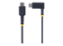 StarTech.com 3ft (1m) USB C Charging Cable Right Angle, 60W PD 3A, Heavy Duty Fast Charge USB-C Cable, USB 2.0 Type-C, Durable and Rugged Aramid Fiber, S20/iPad/Pixel - Voorkant