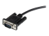 StarTech.com Zwarte straight-through DB9 RS232 seriële kabel - Rechte hoek