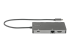 StarTech.com USB C Multiport Adapter, HDMI 4K 30Hz of VGA Travel Dock, 5Gbps USB 3.0 Hub (USB A/C Ports), 100W Power Delivery, SD/Micro SD Card Reader, GbE, 30cm Kabel, USB C Mini Dock (DKT30CHVSDPD) - Bovenkant