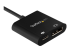 StarTech.com USB C to DisplayPort Adapter with Power Delivery, 8K 60Hz/4K 120Hz USB Type C to DP 1.4 Monitor Video Converter w/60W PD Pass-Through Charging, HBR3, Thunderbolt 3 Compatible - Close-up
