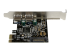StarTech.com 2 poort USB 3.0 PCI Express controller kaart met SATA voeding - Rechte hoek