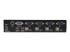 StarTech.com 4-poort Professionele VGA USB KVM-Switch met Hub - Rug