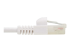 Eaton Tripp Lite Series Safe-IT Cat6a 10G Snagless Antibacterial Slim UTP Ethernet Cable (RJ45 M/M), White, 1 ft. (0.31 m) - Close-up