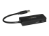 StarTech.com 4 Port USB 3.0 Hub, SuperSpeed 5Gbps met Snellader, Portable USB 3.1 Gen 1 Type-A Laptop/Desktop Hub, USB Bus Power/Self Powered voor High Performance Mini/Compact, Zwart (ST4300MINI) - Bovenkant