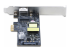 StarTech.com 1-Port 2.5Gbps NBASE-T PoE Network Card, Intel I225-V, 802.3af/at PoE+ Multi-Gigabit NIC, PCI Express Server LAN Card, SATA Powered Desktop Ethernet Interface - Rechterkant