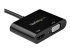 StarTech.com Mini DisplayPort to HDMI VGA Adapter, mDP 1.2 HBR2 to HDMI 2.0 (4K 60Hz) or VGA 1080p Video Converter Dongle, Mini DP to HDMI or VGA Monitor Adapter, Thunderbolt 2 Compatible - Close-up