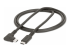 StarTech.com 3ft (1m) Rugged Right Angle USB-C Cable, USB 10 Gbps, USB C to C Data Transfer Cable, 4K 60Hz DP Alt Mode, 100W Power Delivery - Rechte hoek