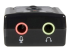 StarTech.com Virtuele 7.1 USB Stereo Audio Adapter Externe Geluidkaart - Voorkant