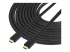 StarTech.com 15m(50ft) HDMI 2.0 Cable, 4K 60Hz Active HDMI Cable, CL2 Rated for In Wall Installation, Long Durable High Speed Ultra-HD HDMI Cable, HDR 10, 18Gbps, Male to Male Cord, Black - Rechte hoek