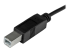 StarTech.com USB-C naar USB-B kabel - Rechte hoek