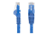 StarTech.com 75ft CAT6 Ethernet Cable, 10 Gigabit Snagless RJ45 650MHz 100W PoE Patch Cord, CAT 6 10GbE UTP Network Cable w/Strain Relief, Blue, Fluke Tested/Wiring is UL Certified/TIA - Voorkant