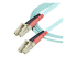 StarTech.com 1m (3ft) LC/UPC to LC/UPC OM3 Multimode Fiber Optic Cable, Full Duplex 50/125Âµm Zipcord Fiber Cable, 100G Networks, LOMMF/VCSEL, <0.3dB Low Insertion Loss - Linkerhoek
