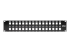 Eaton Tripp Lite Series 32-Port 2U Rack-Mount Unshielded Blank Keystone/Multimedia Patch Panel, RJ45 Ethernet, USB, HDMI, Cat5e/6 - Voorkant