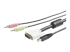 StarTech.com 1,80m 4-in-1 USB DVI KVM-Kabel met Audio en Microfoon - Close-up