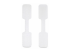 StarTech.com 3.5in (9cm) Cable Labels, 100 Pack White, Cable/Cord Tags (CABLE-TAG-HLWH) - Voorkant