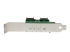 StarTech.com 3-poorts M.2 SSD (NGFF) adapter kaart- 1 x PCIe (NVMe) M.2, 2 x SATA III M.2 - Voorkant