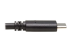 Eaton Tripp Lite Series USB-C to USB-A Cable (M/M), USB 3.2 Gen 1 (5 Gbps), Thunderbolt 3 Compatible, 20-in. (50.8 cm) - Close-up