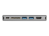 StarTech.com USB C Multiport Adapter, USB-C Mini Travel Dock with 4K HDMI or 1080p VGA, 3x USB 3.0 Hub, SD, GbE, Audio, 100W PD Pass-Through, Portable Docking Station for Laptop/Tablet - Voorkant