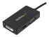 StarTech.com A/V-reisadapter: 3-in-1 DisplayPort naar VGA DVI- of HDMI-converter - Linkerhoek
