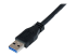 StarTech.com 1 m gecertificeerde SuperSpeed USB 3.0 A-naar-micro-B-kabel - Close-up