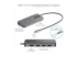 StarTech.com USB C Multiport Adapter, 4K 60Hz HDMI Video, 3-Port 5Gbps USB-A 3.2 Hub, 100W Power Delivery Passthrough, GbE, USB Type-C Mini Travel Dock with Charging, 12in/30cm Cable - 