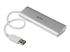 StarTech.com 4 Poorts draagbare compacte USB 3.0 hub met geïntegreerde kabel - Rechte hoek
