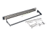 Eaton Tripp Lite Series 24-Port Cat6a Patch Panel Shielded Feedthrough Rackmount RJ45 1U - Voorkant