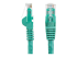 StarTech.com 75ft CAT6 Ethernet Cable, 10 Gigabit Snagless RJ45 650MHz 100W PoE Patch Cord, CAT 6 10GbE UTP Network Cable w/Strain Relief, Green, Fluke Tested/Wiring is UL Certified/TIA - Voorkant