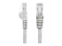 StarTech.com 75ft CAT6 Ethernet Cable, 10 Gigabit Snagless RJ45 650MHz 100W PoE Patch Cord, CAT 6 10GbE UTP Network Cable w/Strain Relief, Gray, Fluke Tested/Wiring is UL Certified/TIA - Voorkant