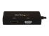 StarTech.com 4K USB C to HDMI, VGA & DVI Multi Port Video Display Adapter for Mac / Windows Laptop & Monitor (CDPVGDVHDBP) - Voorkant