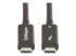 StarTech.com 6ft (2m) Active Thunderbolt 4 Cable, 40Gbps, 100W PD, 4K/8K, Intel Certified, Compatible w/Thunderbolt 3/USB 3.2/DisplayPort (A40G2MB-TB4-CABLE) - Voorkant