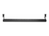 StarTech.com 1U Rack Mountable Cable Lacing Bar w/Adjustable Depth, Cable Support Guide For Organized 19" Racks/Cabinets, Horizontal Cable Guide For Patch Panels/Switches/PDUs - Voorkant