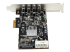 StarTech.com 4-poorts PCI Express (PCIe) SuperSpeed USB 3.0 kaartadapter - Rechterkant