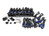 StarTech.com 16-poort 1U-Rack USB KVM-switch met OSD en Bekabeling - Voorkant