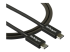 StarTech.com 2.6ft (80cm) Thunderbolt 3 Cable, 40Gbps, 100W PD, 4K/5K Video, Thunderbolt-Certified, Compatible w/ TB4/USB 3.2/DisplayPort - Close-up