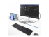 StarTech.com USB-C Multiport Adapter, 4K 60Hz HDMI 2.0b, HDR, USB 3.2 Gen 2 10Gbps Hub (2xUSB-C, 1xUSB-A), 100W PD Pass-Through, Mini Travel Dock, 12"/30cm Cable, Laptop Docking Station - Rechte hoek