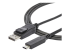 StarTech.com 1,8m USB-C naar DisplayPort adapter kabel - Rechte hoek