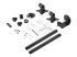StarTech.com Vertical Desk Mount Dual Monitor Arm - Voorkant